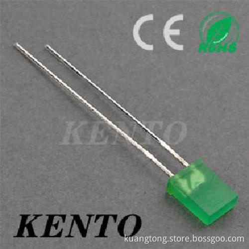 2*5*7 rectangular type led diode